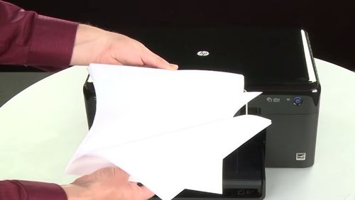 Загрузка бумаги в принтер