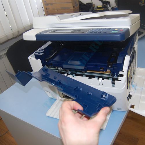 Инструкция как поменять картридж в принтере