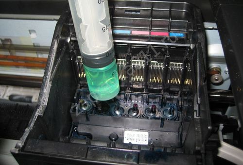 Промывка печатающей головки принтера