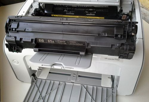 Принтер Laserjet серый