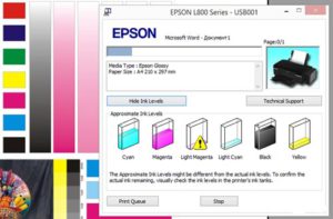 Как настроить цветовой профиль принтера epson l800